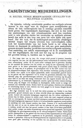 Eerste pagina van het artikel zoals het is gepubliceerd in het tijdschrift