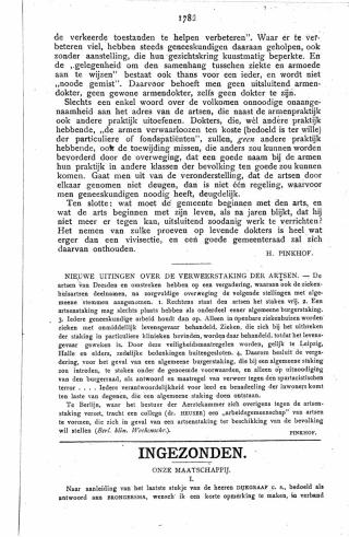 Eerste pagina van het artikel zoals het is gepubliceerd in het tijdschrift