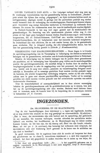 Eerste pagina van het artikel zoals het is gepubliceerd in het tijdschrift