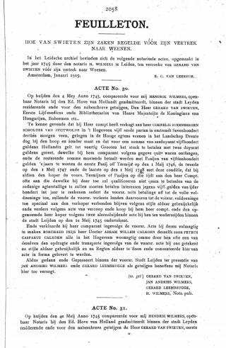 Eerste pagina van het artikel zoals het is gepubliceerd in het tijdschrift