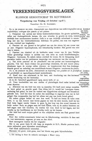 Eerste pagina van het artikel zoals het is gepubliceerd in het tijdschrift