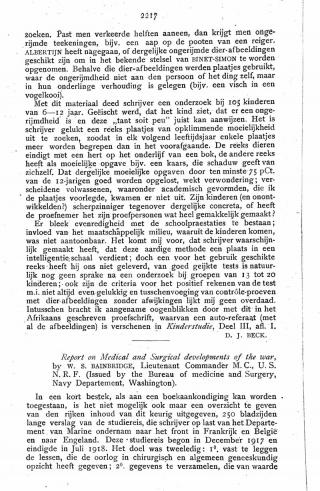 Eerste pagina van het artikel zoals het is gepubliceerd in het tijdschrift