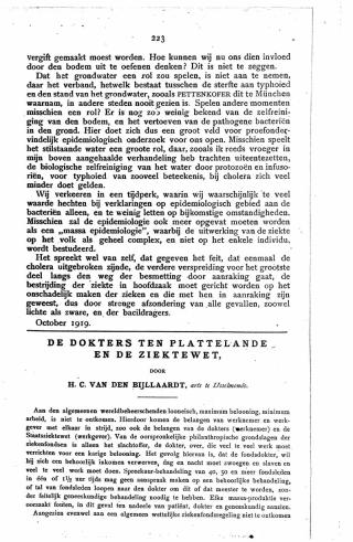 Eerste pagina van het artikel zoals het is gepubliceerd in het tijdschrift