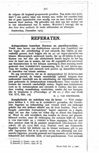 Eerste pagina van het artikel zoals het is gepubliceerd in het tijdschrift