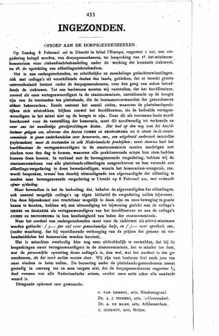 Eerste pagina van het artikel zoals het is gepubliceerd in het tijdschrift