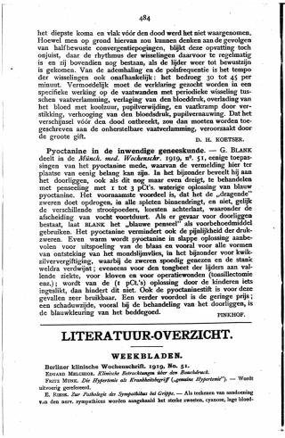 Eerste pagina van het artikel zoals het is gepubliceerd in het tijdschrift