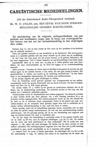 Eerste pagina van het artikel zoals het is gepubliceerd in het tijdschrift