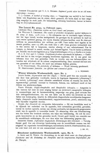 Eerste pagina van het artikel zoals het is gepubliceerd in het tijdschrift