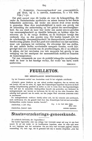 Eerste pagina van het artikel zoals het is gepubliceerd in het tijdschrift