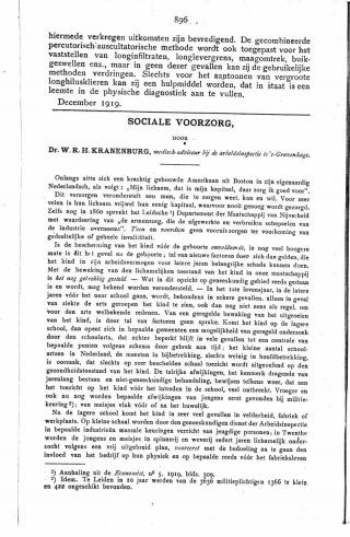 Eerste pagina van het artikel zoals het is gepubliceerd in het tijdschrift