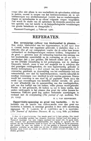 Eerste pagina van het artikel zoals het is gepubliceerd in het tijdschrift