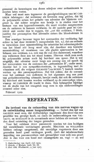 Eerste pagina van het artikel zoals het is gepubliceerd in het tijdschrift