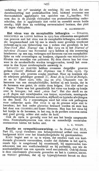 Eerste pagina van het artikel zoals het is gepubliceerd in het tijdschrift