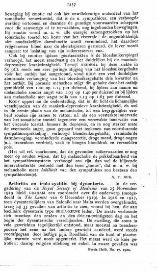 Eerste pagina van het artikel zoals het is gepubliceerd in het tijdschrift