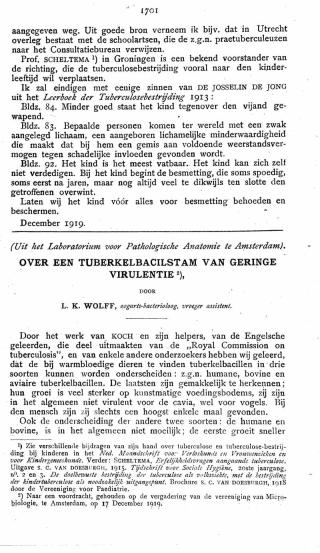 Eerste pagina van het artikel zoals het is gepubliceerd in het tijdschrift