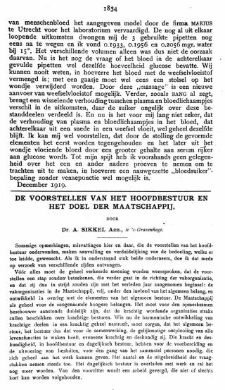Eerste pagina van het artikel zoals het is gepubliceerd in het tijdschrift