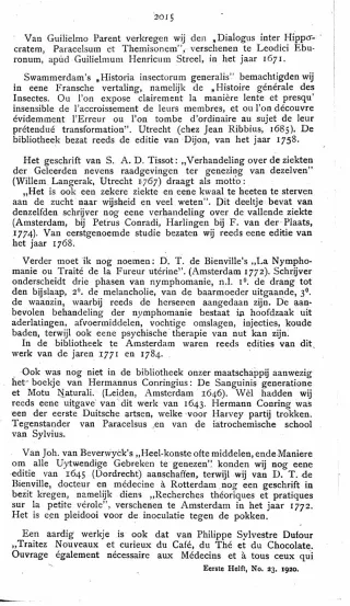 Eerste pagina van het artikel zoals het is gepubliceerd in het tijdschrift
