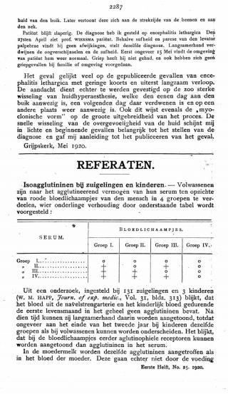 Eerste pagina van het artikel zoals het is gepubliceerd in het tijdschrift