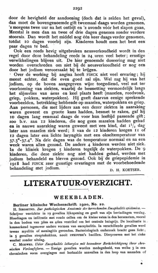 Eerste pagina van het artikel zoals het is gepubliceerd in het tijdschrift