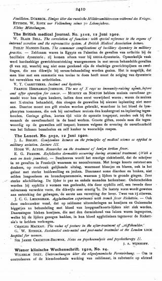 Eerste pagina van het artikel zoals het is gepubliceerd in het tijdschrift