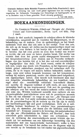 Eerste pagina van het artikel zoals het is gepubliceerd in het tijdschrift