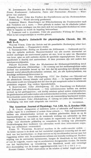 Eerste pagina van het artikel zoals het is gepubliceerd in het tijdschrift