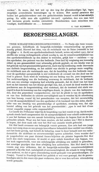 Eerste pagina van het artikel zoals het is gepubliceerd in het tijdschrift