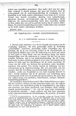 Eerste pagina van het artikel zoals het is gepubliceerd in het tijdschrift