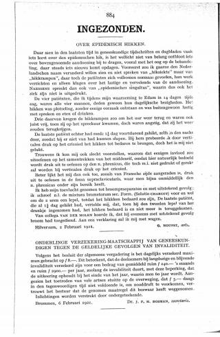 Eerste pagina van het artikel zoals het is gepubliceerd in het tijdschrift