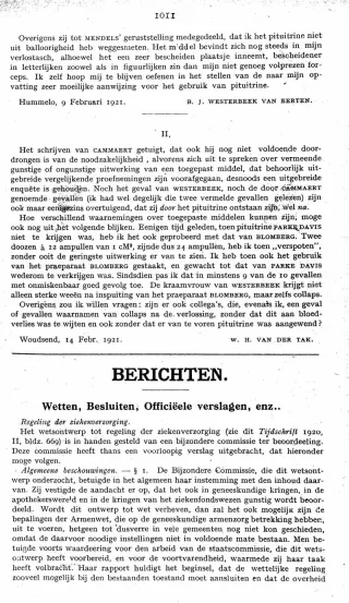 Eerste pagina van het artikel zoals het is gepubliceerd in het tijdschrift