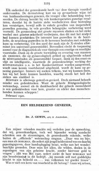 Eerste pagina van het artikel zoals het is gepubliceerd in het tijdschrift