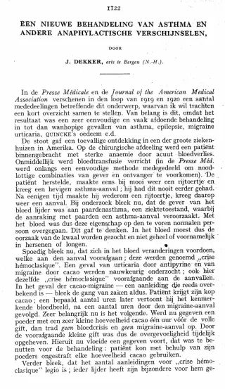 Eerste pagina van het artikel zoals het is gepubliceerd in het tijdschrift