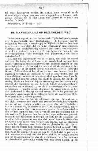 Eerste pagina van het artikel zoals het is gepubliceerd in het tijdschrift