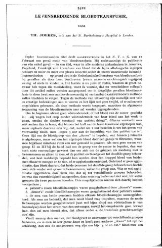 Eerste pagina van het artikel zoals het is gepubliceerd in het tijdschrift