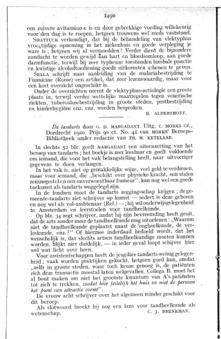 Eerste pagina van het artikel zoals het is gepubliceerd in het tijdschrift