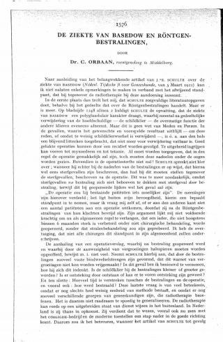 Eerste pagina van het artikel zoals het is gepubliceerd in het tijdschrift