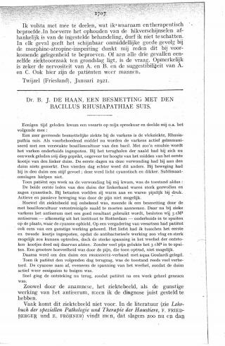 Eerste pagina van het artikel zoals het is gepubliceerd in het tijdschrift