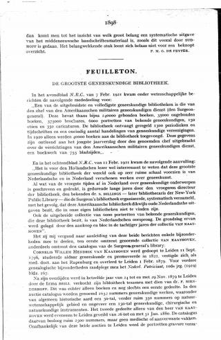 Eerste pagina van het artikel zoals het is gepubliceerd in het tijdschrift