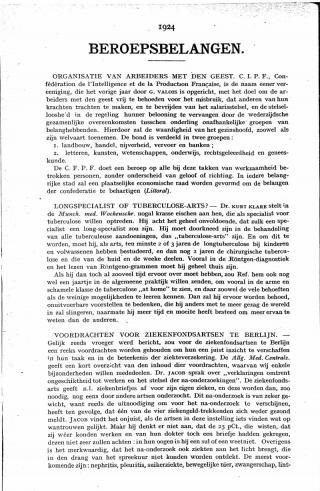 Eerste pagina van het artikel zoals het is gepubliceerd in het tijdschrift