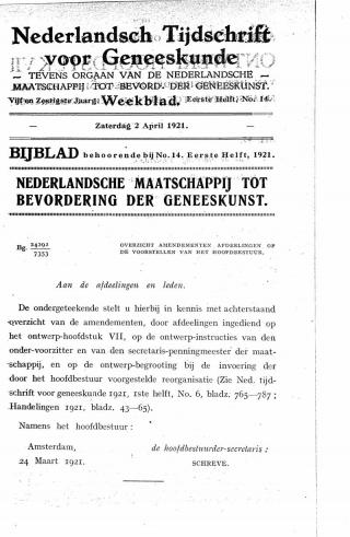 Eerste pagina van het artikel zoals het is gepubliceerd in het tijdschrift