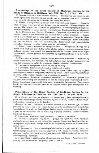 Eerste pagina van het artikel zoals het is gepubliceerd in het tijdschrift