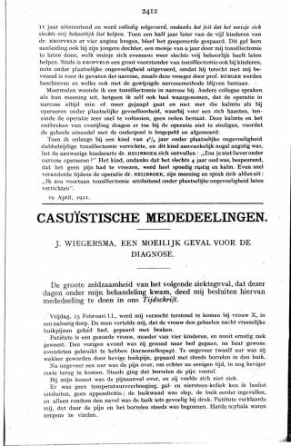 Eerste pagina van het artikel zoals het is gepubliceerd in het tijdschrift