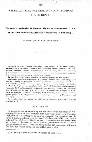 Eerste pagina van het artikel zoals het is gepubliceerd in het tijdschrift