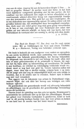 Eerste pagina van het artikel zoals het is gepubliceerd in het tijdschrift