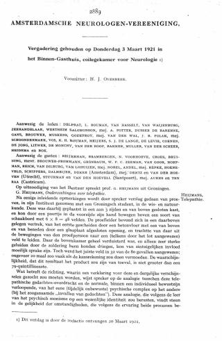 Eerste pagina van het artikel zoals het is gepubliceerd in het tijdschrift