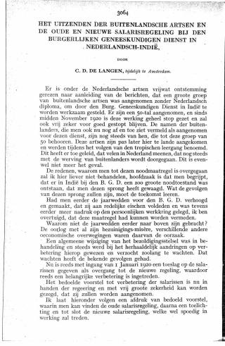 Eerste pagina van het artikel zoals het is gepubliceerd in het tijdschrift