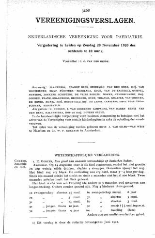 Eerste pagina van het artikel zoals het is gepubliceerd in het tijdschrift