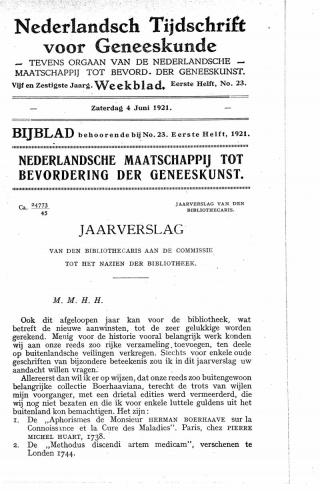 Eerste pagina van het artikel zoals het is gepubliceerd in het tijdschrift