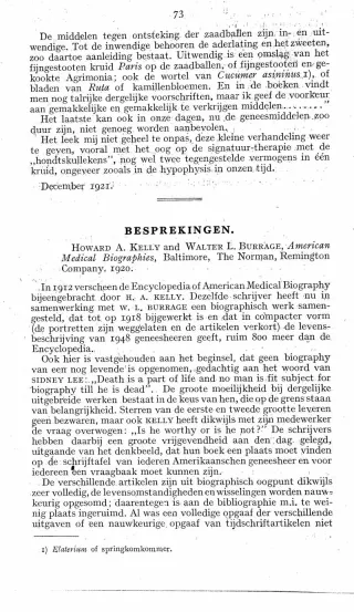 Eerste pagina van het artikel zoals het is gepubliceerd in het tijdschrift