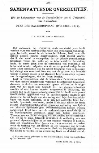 Eerste pagina van het artikel zoals het is gepubliceerd in het tijdschrift